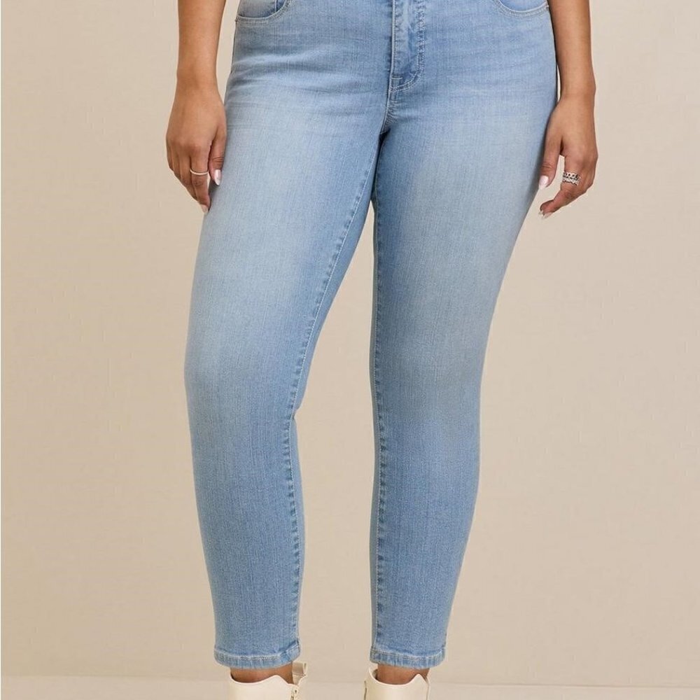 Torrid - Perfect Skinny Ankle Premium Stretch Mid-Rise Jean in "Calabasas"‌‌‌‌‌